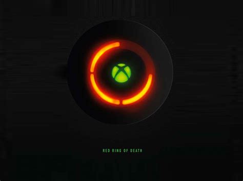 Microsoft Commemorates Xboxs History With Red Ring Of Death Poster