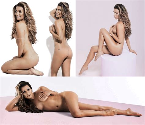 Lea Michele Nude系列