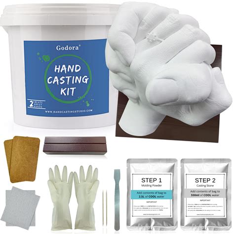 Buy Hand Casting Kit Couples Keepsake Hand Mold Kit Couples For Holiday Activities With Base