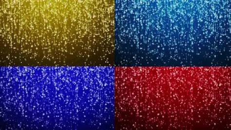 Sparkling Colored Rain Pack Stock Motion Graphics Motion Array