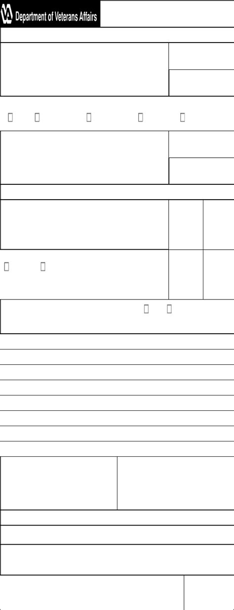 Fill Free Fillable Va Form 10 3542 Us Department Of Veterans