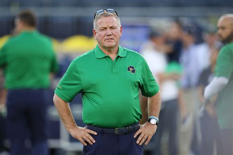 Mature Men Of Tv And Films Brian Kelly Notre Dame Head Coach