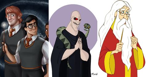 10 Harry Potter Characters Reimagined As Disney Princesses