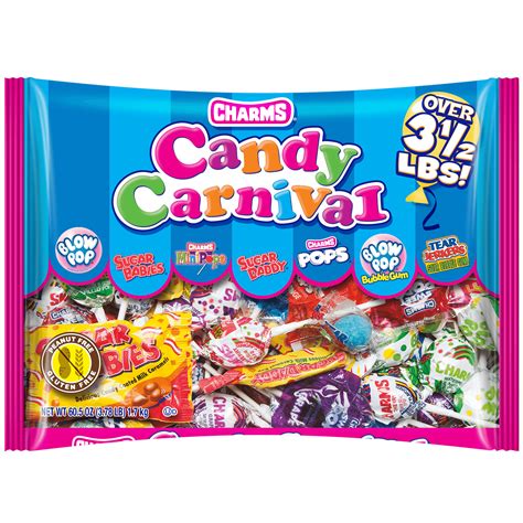 Charms Halloween Carnival Mix Candy 38 Lb