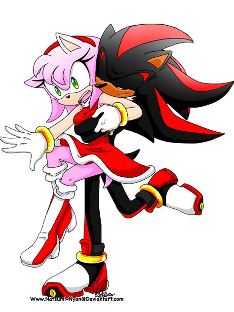 Huggle~ By Natsumi Nyan On Deviantart Shadow And Amy Sonic And