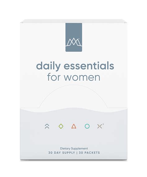 Daily Essentials For Women Maxliving Store