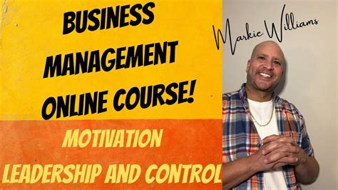 Business Management Course Online Youtube