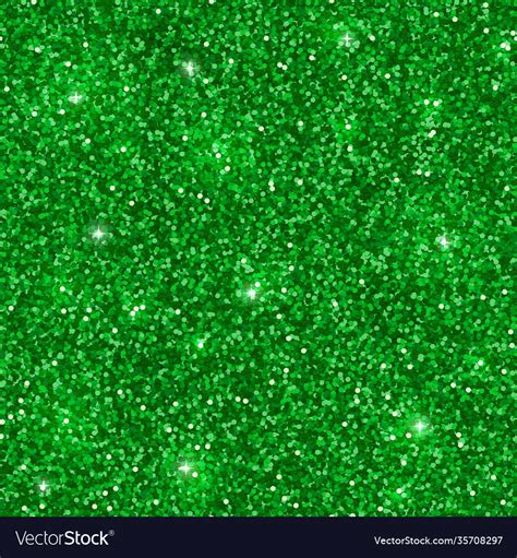 Green Glitter Seamless Pattern Royalty Free Vector Image