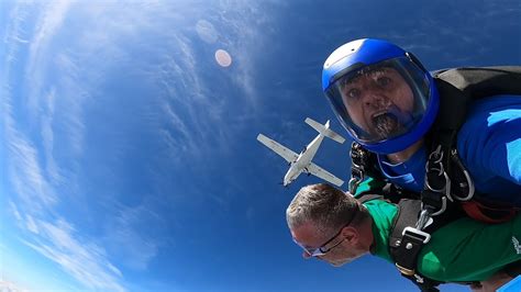 Handcam Tandem Skydive Go Skydive For Macmillan Cancer Support