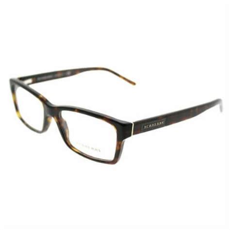 Burberry Be 2108 3002 Dark Havana Plastic Rectangle Eyeglasses 54mm 713132395271 Burberry
