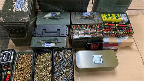 35 Guns Thousands Of Rounds Of Ammo Found During Manufacturing Firearm Investigation