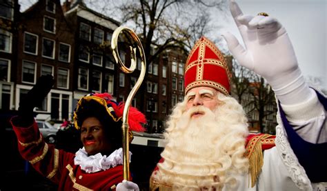 Sinterklaas And “black Pete” Marjolein Goes To America