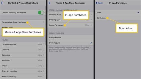 Confirm with your device passcode or apple id and password, if requested. How to Turn Off In-App Purchases on iPhone