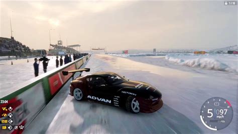 Reverse Entry Drift In Supra On Ice Youtube