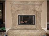 Images of Faux Stone Fireplace