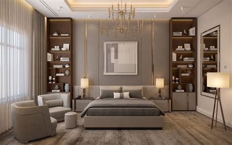 5 Star Hotel Bedroom On Behance Hotel Bedroom Design Modern Luxury