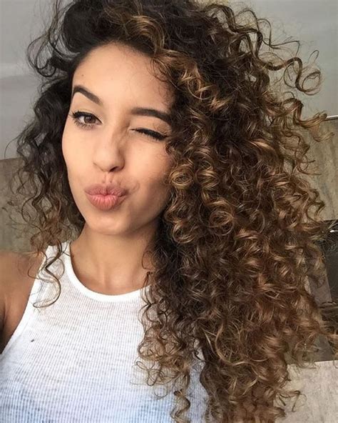 Coolest Ideas About Dark Brown Hair With Caramel Highlights 2019 Highlights Curly Hair Curly