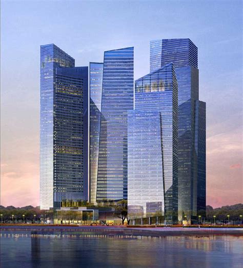 Marina Bay Financial Center Singapore Buildings E Architect