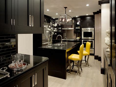 10 Black Wood Kitchen Cabinets Design Ideas Interior Design Ideas