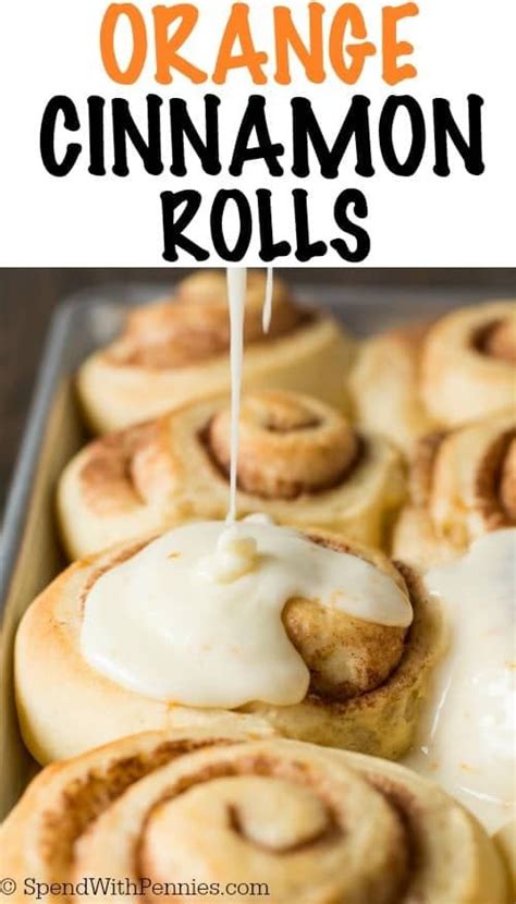 Learn how to make the fluffiest cinnamon rolls from scratch! These light and fluffy Orange Cinnamon Rolls are the ...