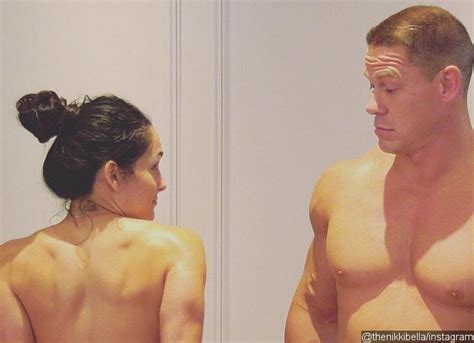 Nikki Bella And John Cena Get Naked To Celebrate K Youtube Subscribers