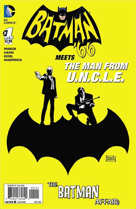 Batman 66 Meets The Man From U 1 B Feb 2016 Comic Book By Dc