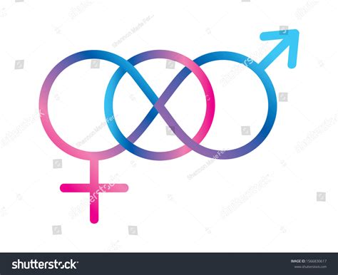 male female infinity bisexual signs symbols 库存矢量图（免版税）1566830617 shutterstock