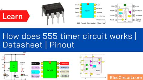 How Does Ne Timer Circuit Work Datasheet Pinout Eleccircuit