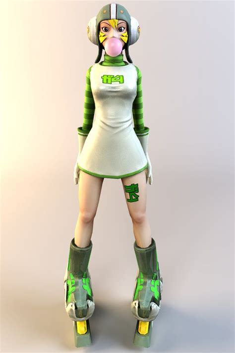 Gum By Lola Von On Deviantart Jet Set Radio Space Girl Jet Set Style