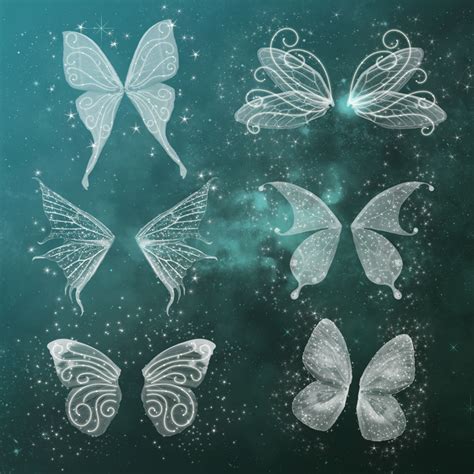 Magical Butterfly Wing Overlays