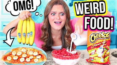Weird Food Combinations That People Love Testing Weird And Funky Foods