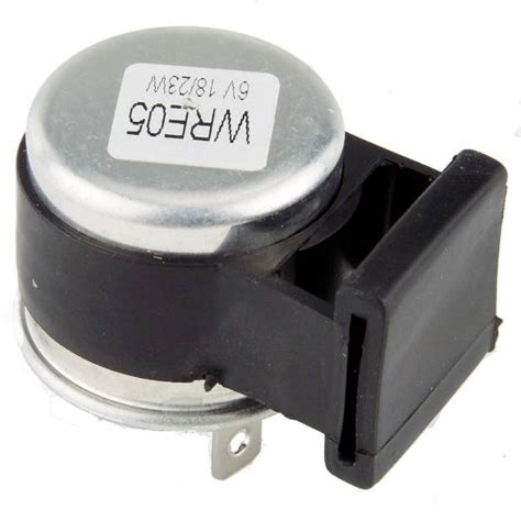 Black Volt Flasher Relay Pin With Warning Light Feed Car Builder