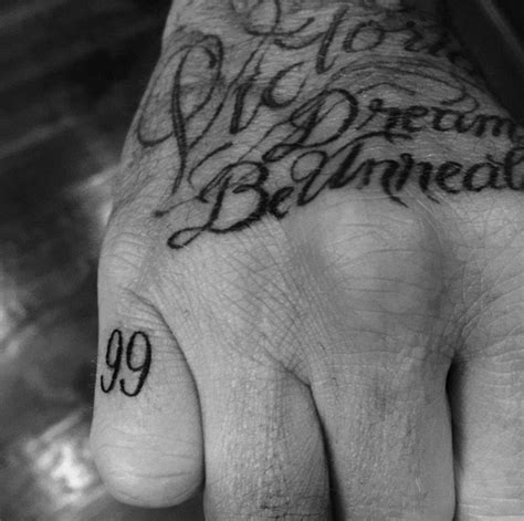 David Beckhams 40 Tattoos And The Special Meaning Behind Each Design