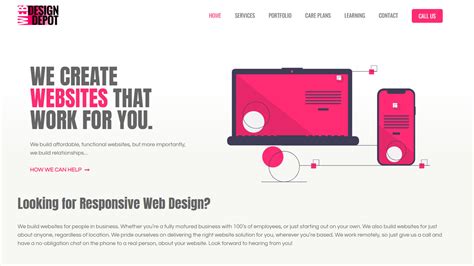website design grimsby lincolnshire web design depot