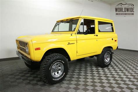1973 Ford Bronco Ranger Uncut Ps Pb Convertible For Sale Ford