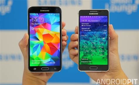 Test Comparatif Samsung Galaxy S5 Vs Galaxy Alpha Androidpit