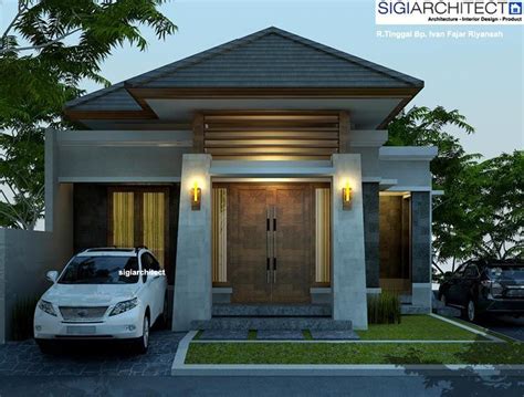 Warna hijau rumah minimalis banyak diterapkan oleh beberapa pemilik rumah di indonesia. Desain Rumah Type 54-60 | Home fashion, Rumah kontemporer ...