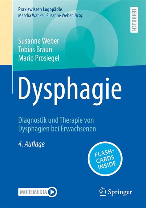 Dysphagie Diagnostik Und Therapie Von Dysphagien Bei Erwachsenen