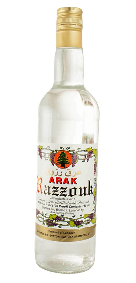 Arak Razzouk 100 Prf 750ml Luekens Wine And Spirits