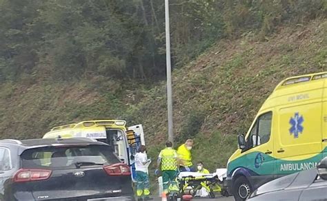 Un Motorista Resulta Herido Tras Un Accidente En La Variante De San