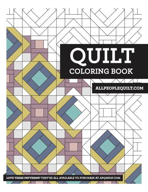 Click on the image to open the pdf in a new window. Free Quilting Coloring Books | AllPeopleQuilt.com