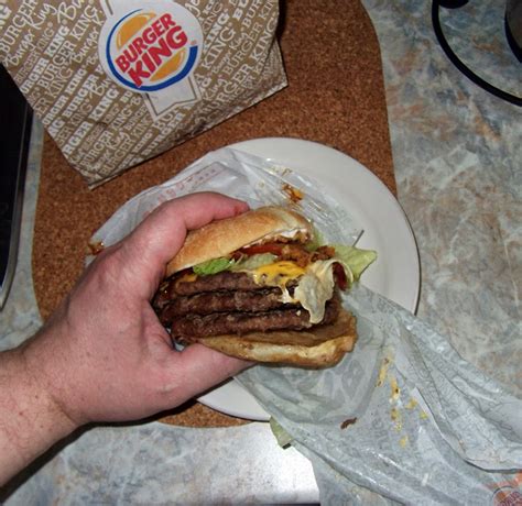 Pictured above with the texas bbq crispy chicken, this has just been added to the website/menu. VreMax: Burger King Triple Steakhouse Burger
