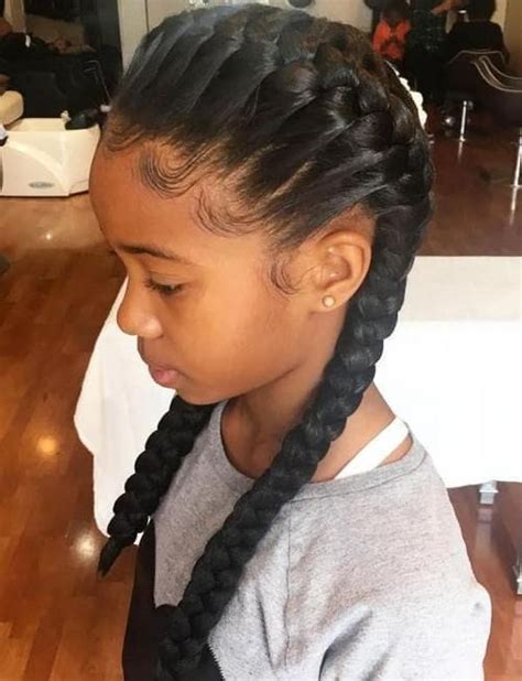 There are some styles that. Braids for Kids: Black Girls Braided Hairstyle Ideas in ...