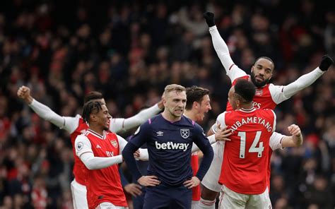 Arsenal Vs West Ham Highlights Arsenal 1 0 West Ham Premier League