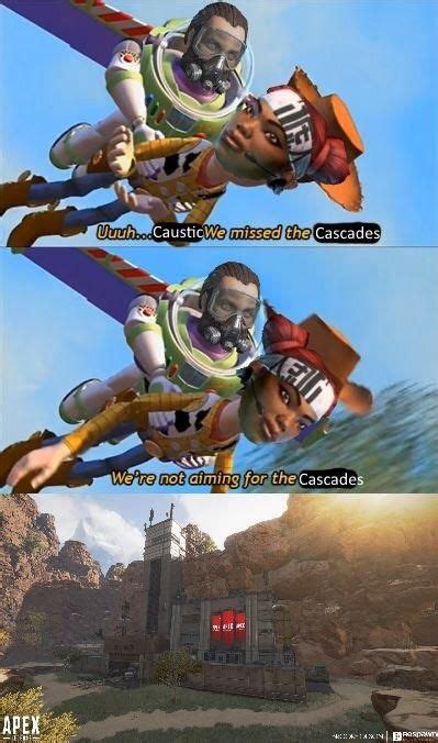Funniest apex legend memes ever apex legends funny epic moments 1 youtube. Caustic as jumpmaster #Gamer #Gaming #GamerMemes #memes | Gamer humor, Apex, Funny