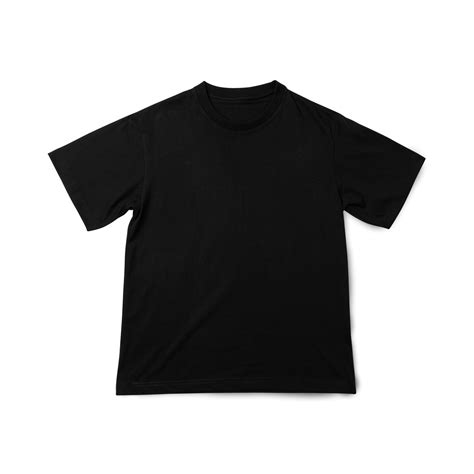 Black Oversize T Shirt Mockup Realistic T Shirt Png