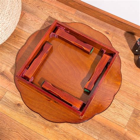 Multi Functional Folding Korean Table Round For Coffee Tea Etsy