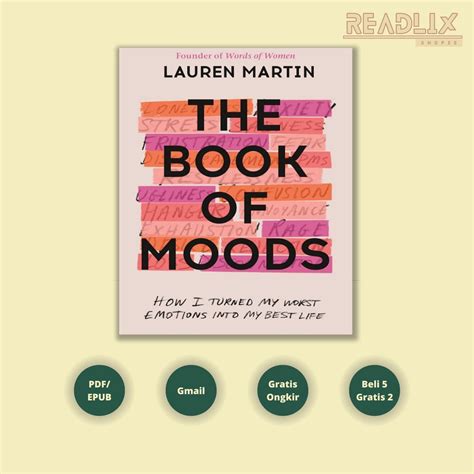 Jual The Book Of Moods How I Turned My Worst Emotions Into My Best