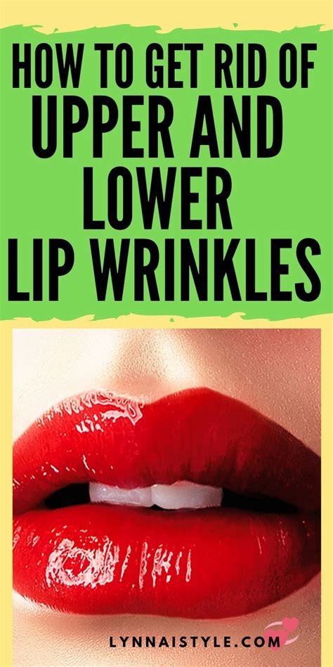 How To Get Rid Of Lip Wrinkles And Lip Lines Lynnai Style Lip