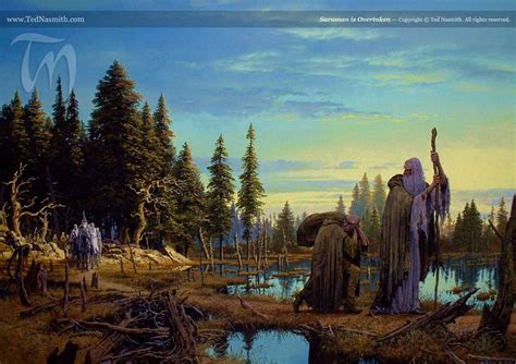 Lord Of The Rings Concept Art Ted Nasmith Enciclopédia Global™